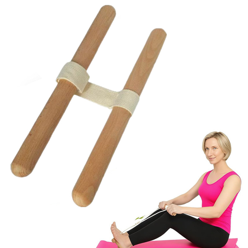 Yoga Of Fitness - Rozciągacz ścięgna podkolanowego z regulowanym paskiem