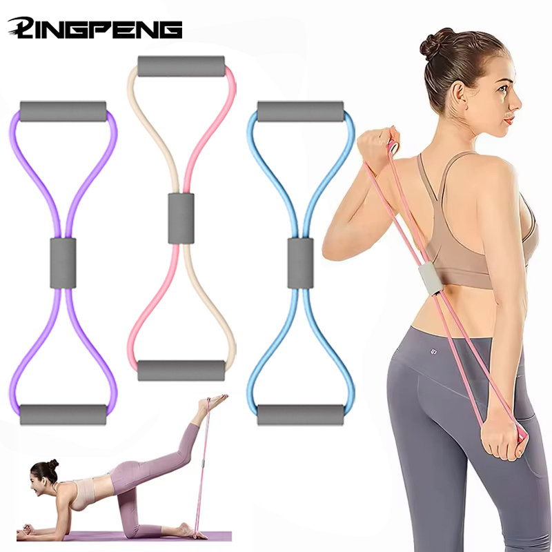 Yoga Fitness Resistance Band - 1 szt. Elastyczna taśma do ćwiczeń