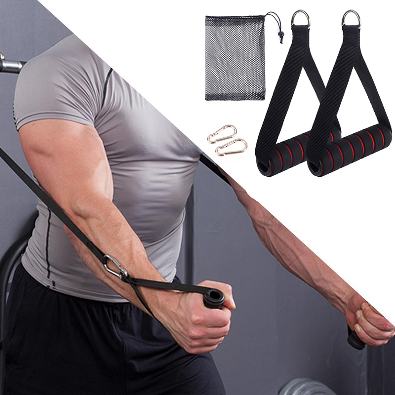 Yoga Fitness Resistance Band - 【F】Wytrzymałe uchwyty do maszyn z kablem,