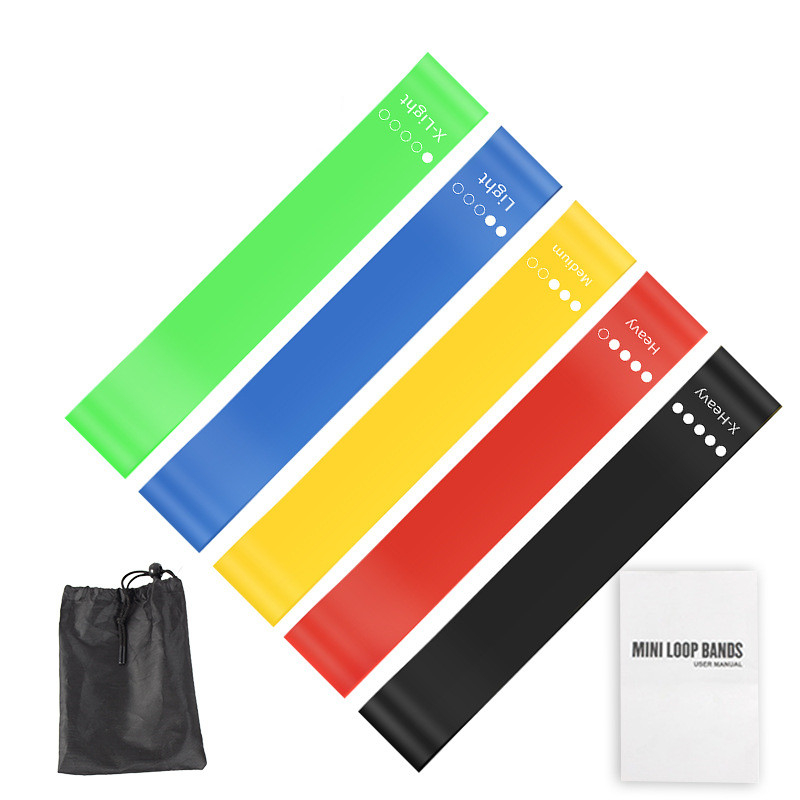Zestaw 5 gum oporowych TPE z t – Yoga Fitness Resistance Band recenzja i cena